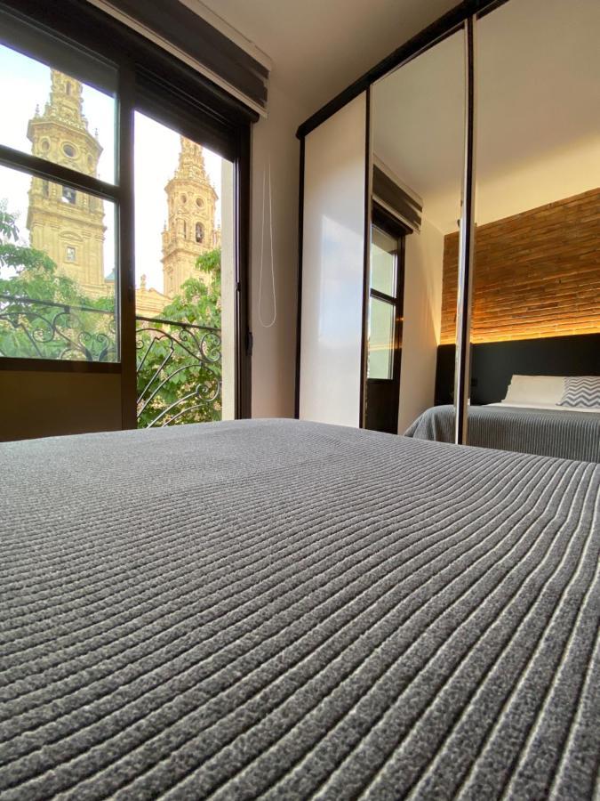 Apartamento La Redonda Catedral Y Aire Acondicionado Logroño Kültér fotó