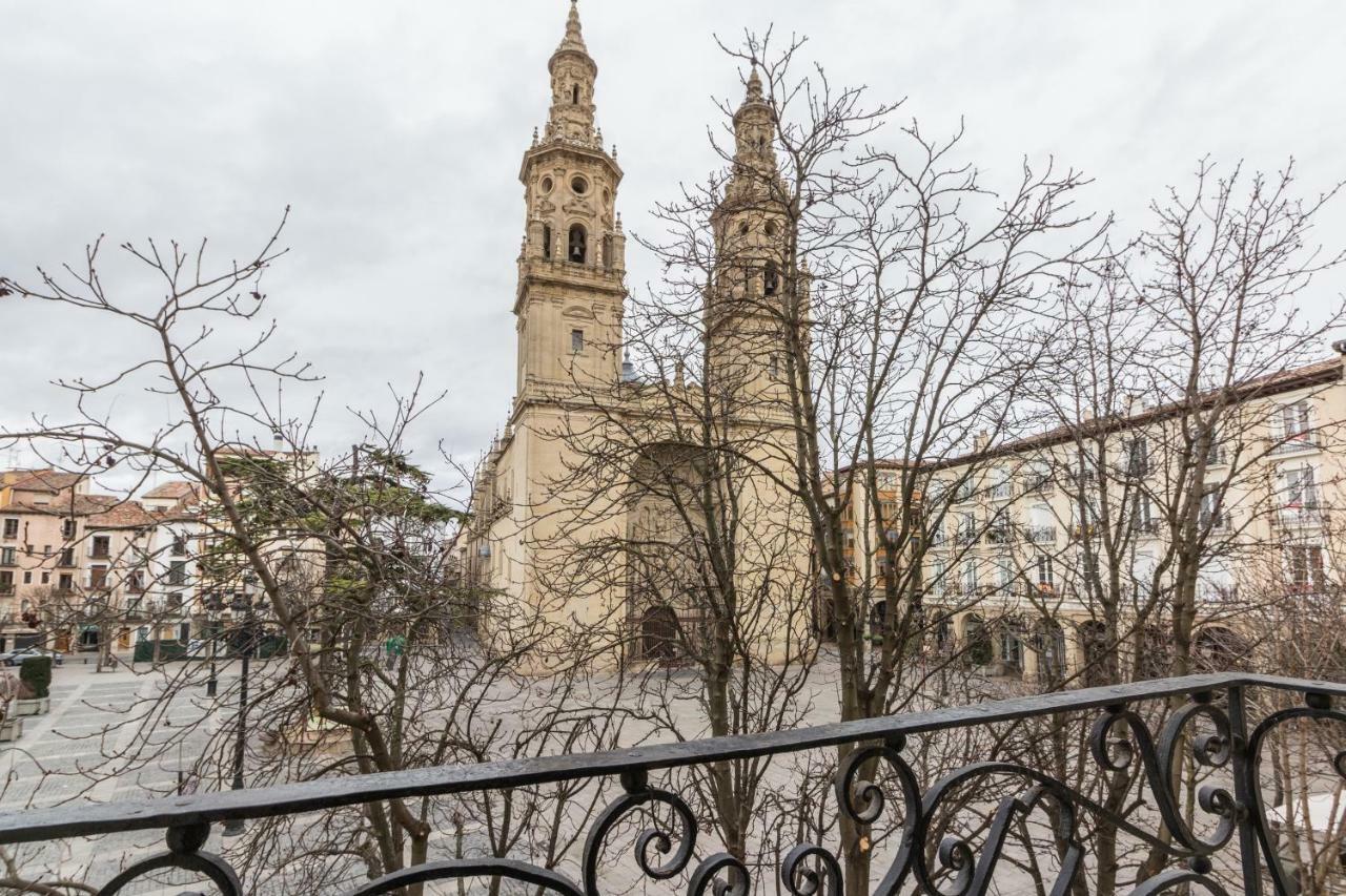 Apartamento La Redonda Catedral Y Aire Acondicionado Logroño Kültér fotó
